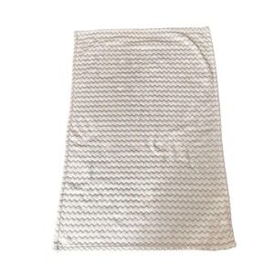 Cloud Island Security Lovey Gray Zigzag Baby Blanket 40" X 30" Chevron Soft